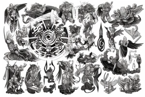 god thor tattoo idea