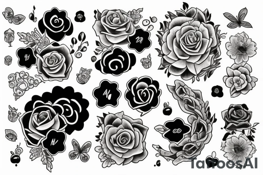 Matching tattoo for best friends that are complenentary tattoo idea