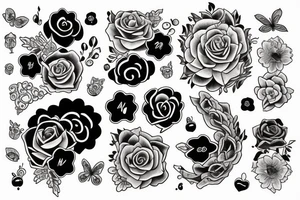 Matching tattoo for best friends that are complenentary tattoo idea