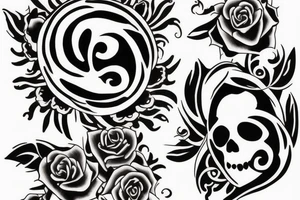 Matching tattoo for best friends that are complementary tattoo idea
