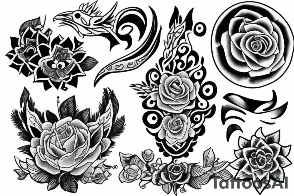 Matching tattoo for best friends that are complementary tattoo idea