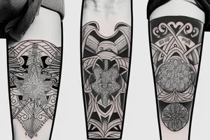 Matching tattoo for best friends that are complementary tattoo idea