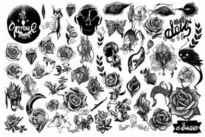Unique and strong tattoo idea