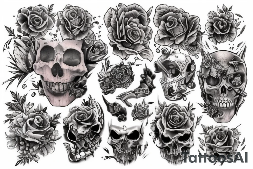 Realistic tattoo idea