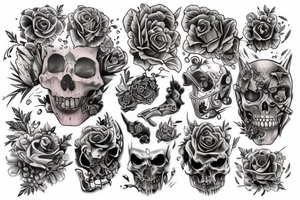 Realistic tattoo idea