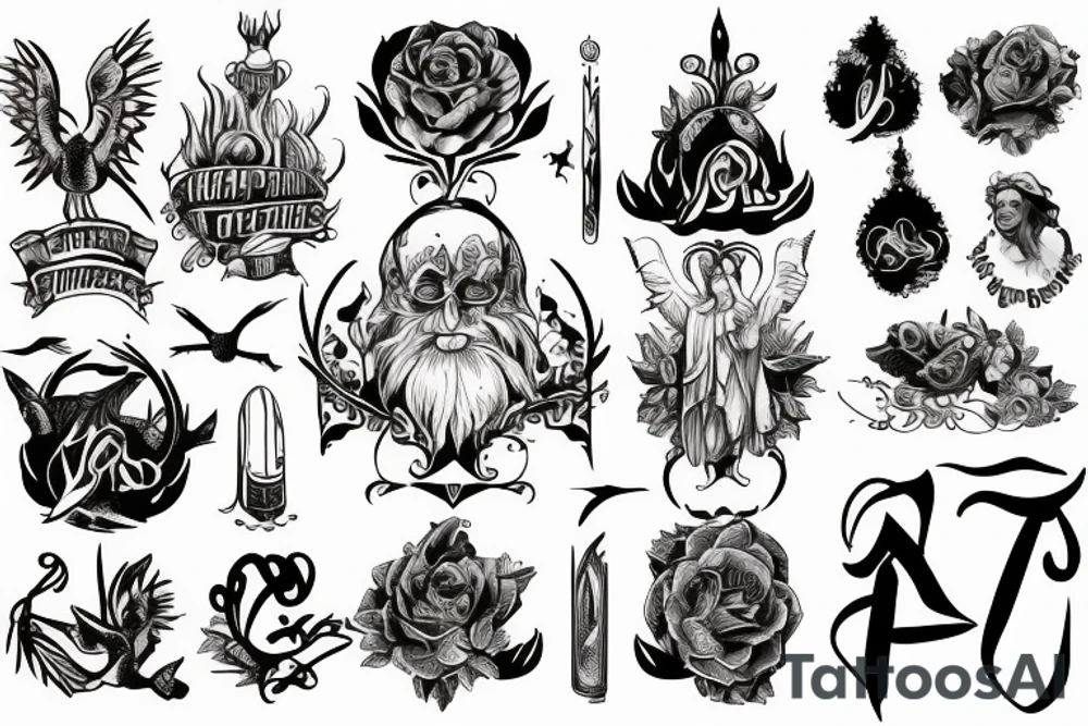 prophecies of the Bible tattoo idea