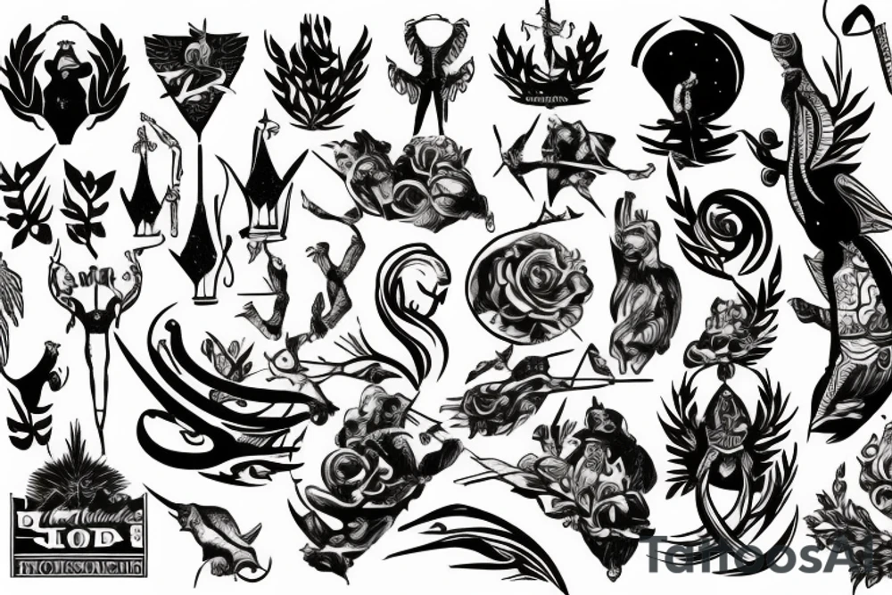 prophecies of the Bible tattoo idea