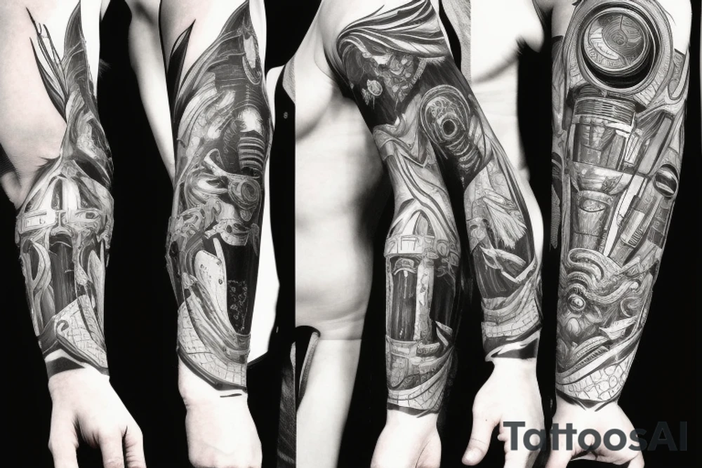 Lord of the rings Samus Metroid NASA sleeve tattoo idea