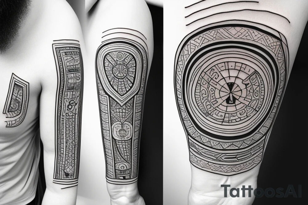 Black, geometric, Ukrainian, car, minimalist.
At all arm tattoo idea