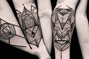Black, geometric, Ukrainian, car, minimalist.
At all  arm tattoo idea