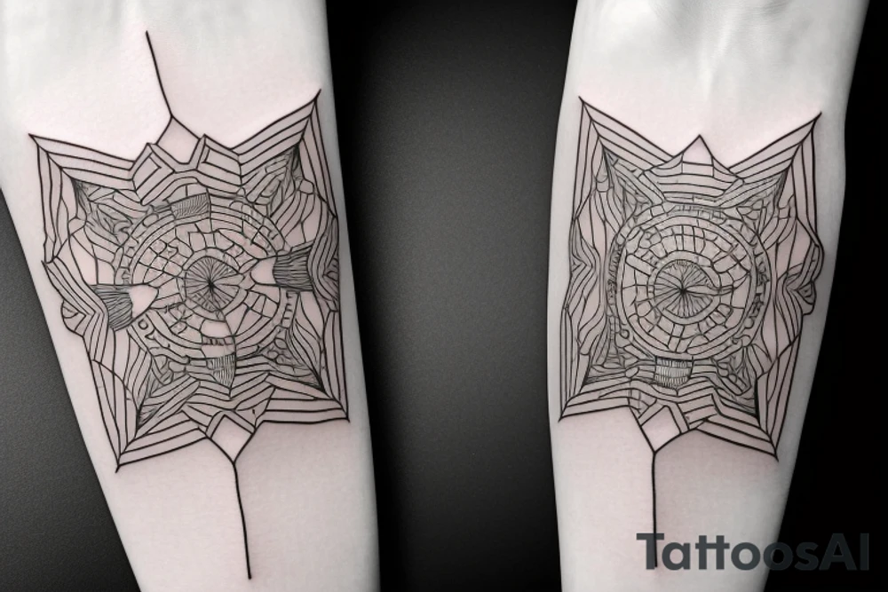 Black, geometric, Ukrainian, car, minimalist.
At all arm tattoo idea