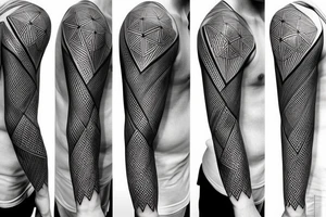 Black, geometric, Ukrainian, car, minimalist.
full sleeve tattoo tattoo idea