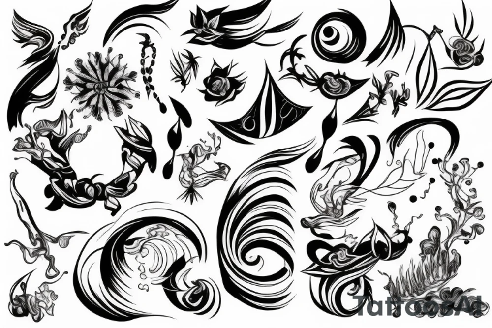 Wind tattoo idea