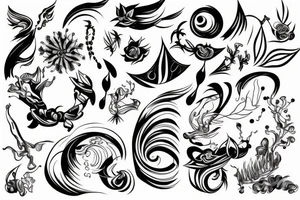 Wind tattoo idea