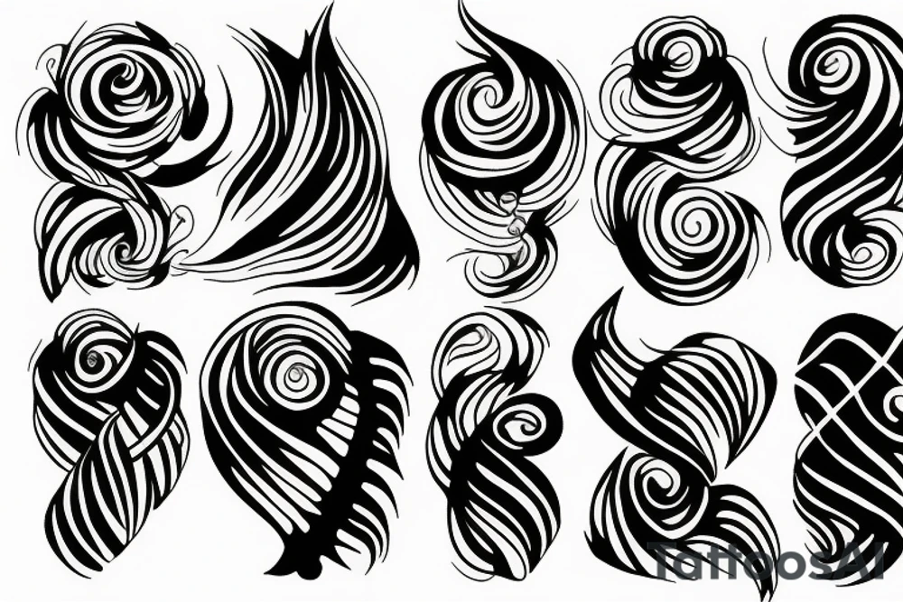 Wind tattoo idea