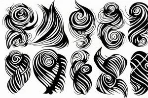 Wind tattoo idea