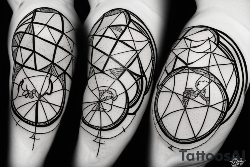 Atlas carrying the earth tattoo idea