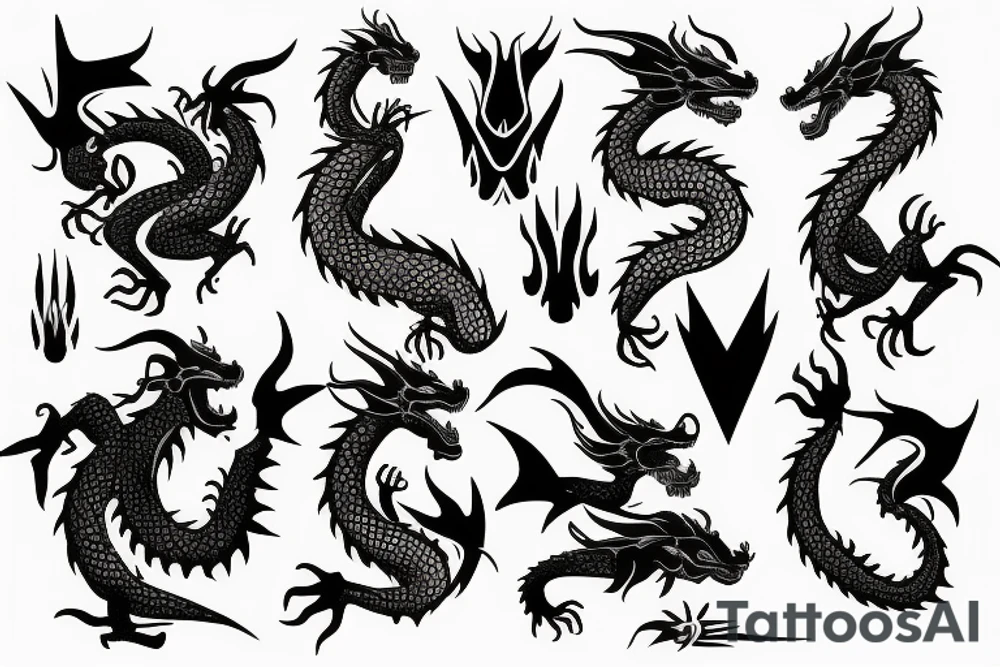 DRAGON tattoo idea