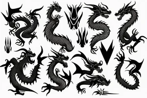 DRAGON tattoo idea
