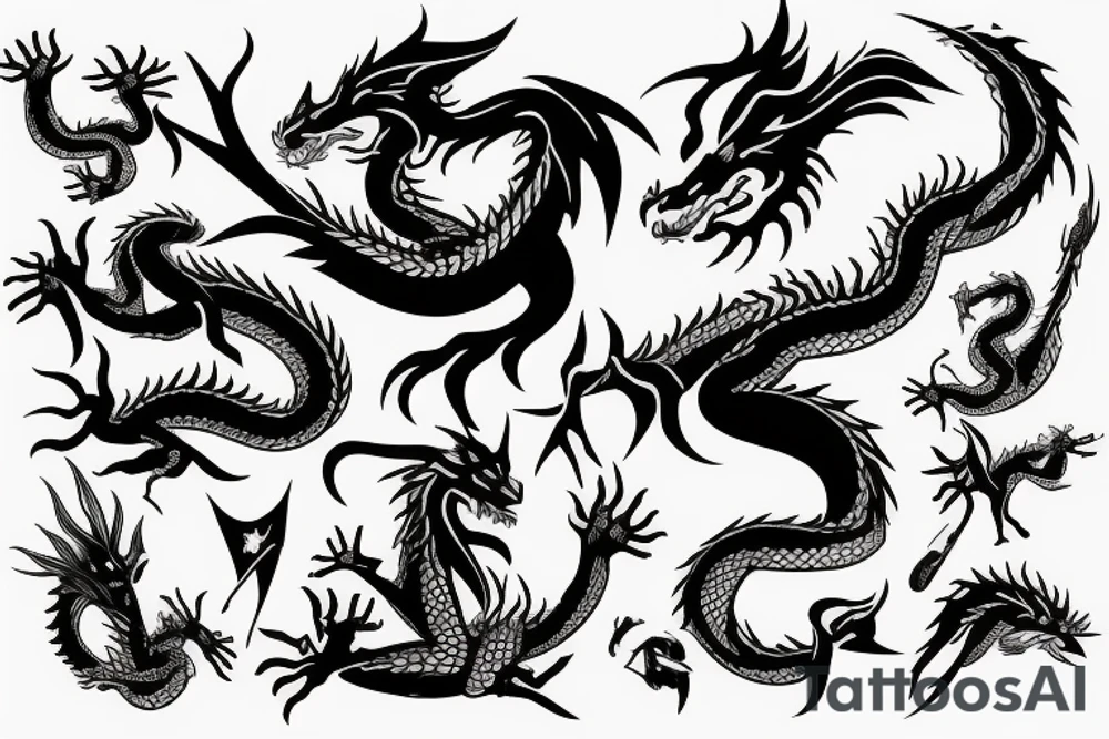 DRAGON tattoo idea