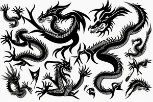 DRAGON tattoo idea