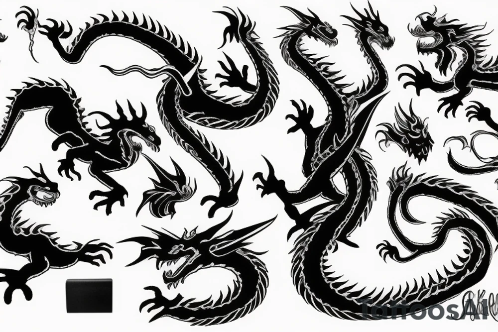 DRAGON tattoo idea