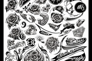 number 8 tattoo idea