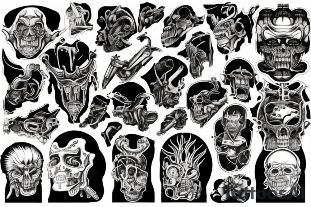 Crazy train tattoo idea