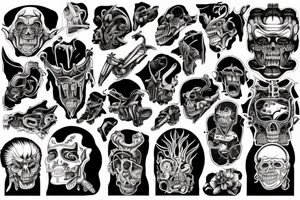 Crazy train tattoo idea