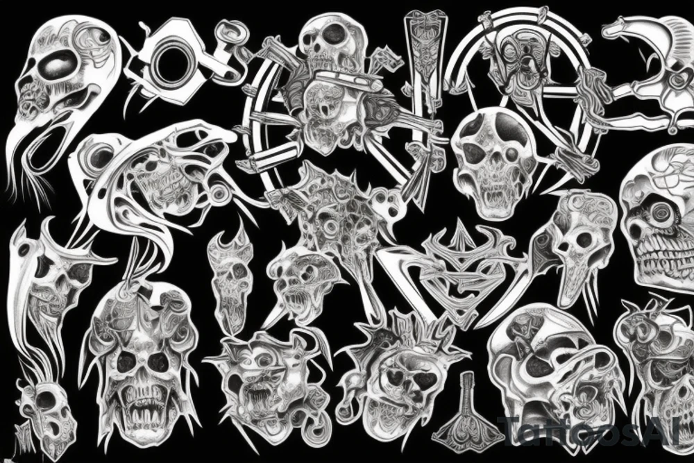 Crazy train tattoo idea