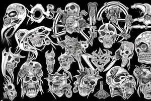 Crazy train tattoo idea