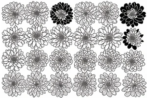 chrysanthemum tattoo idea