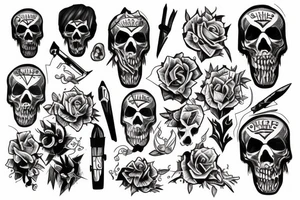Dead anarchist tattoo idea