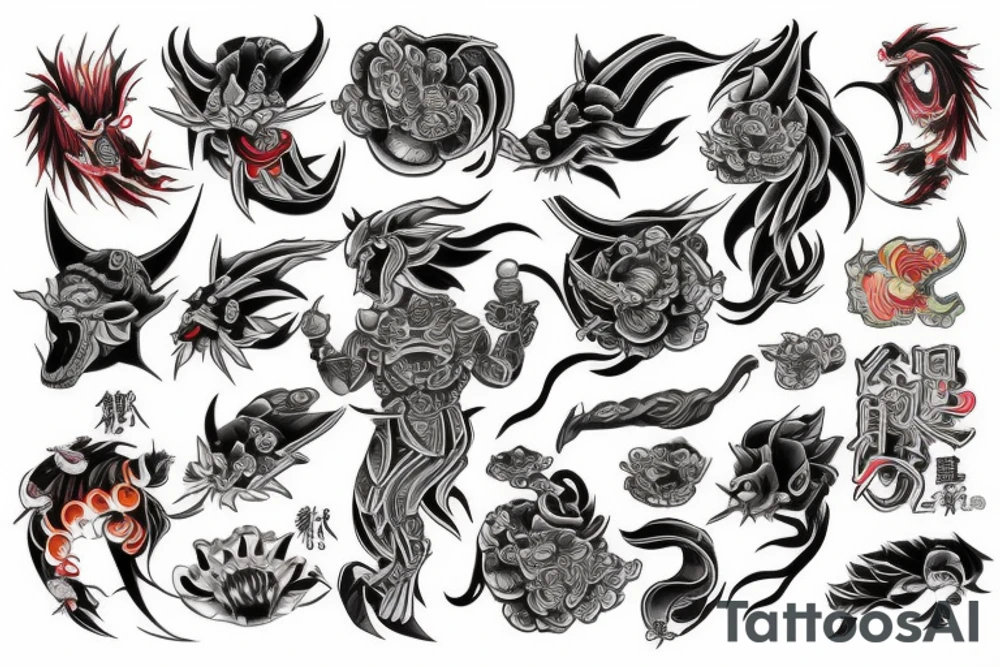 Fujin tattoo idea