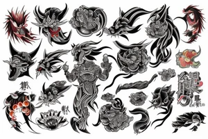 Fujin tattoo idea