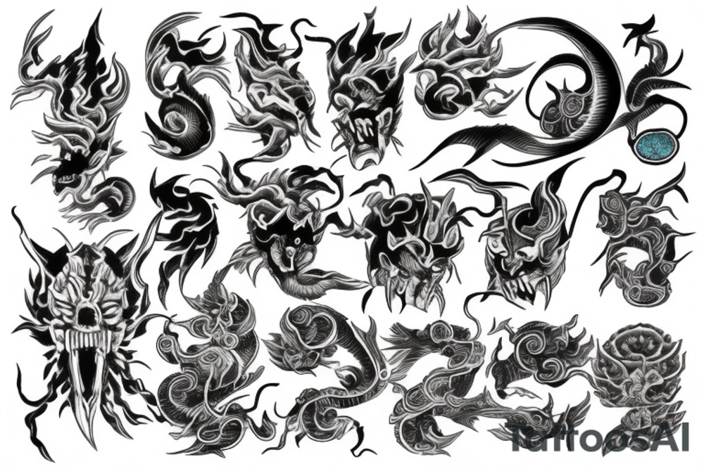 Fujin tattoo idea