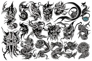 Fujin tattoo idea