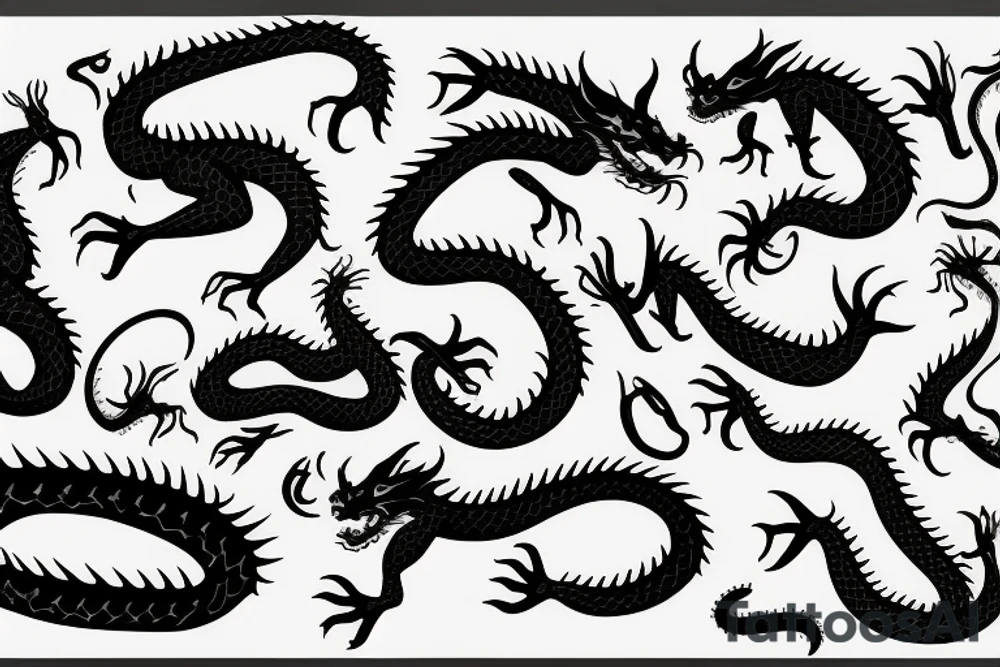 House of Dragon tattoo idea