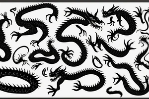 House of Dragon tattoo idea