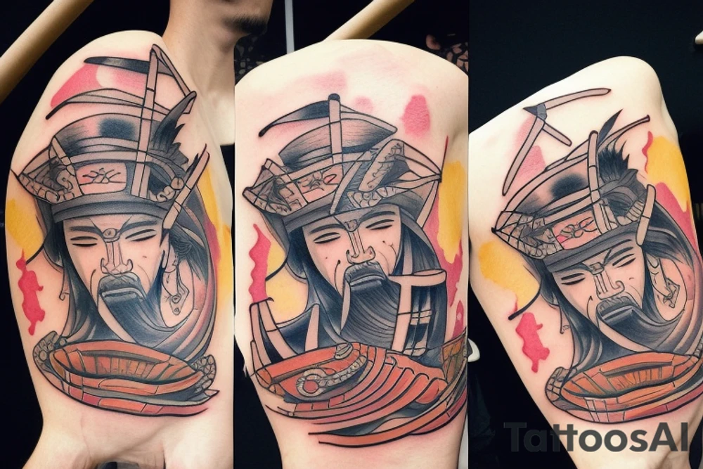 Samurai tattoo idea