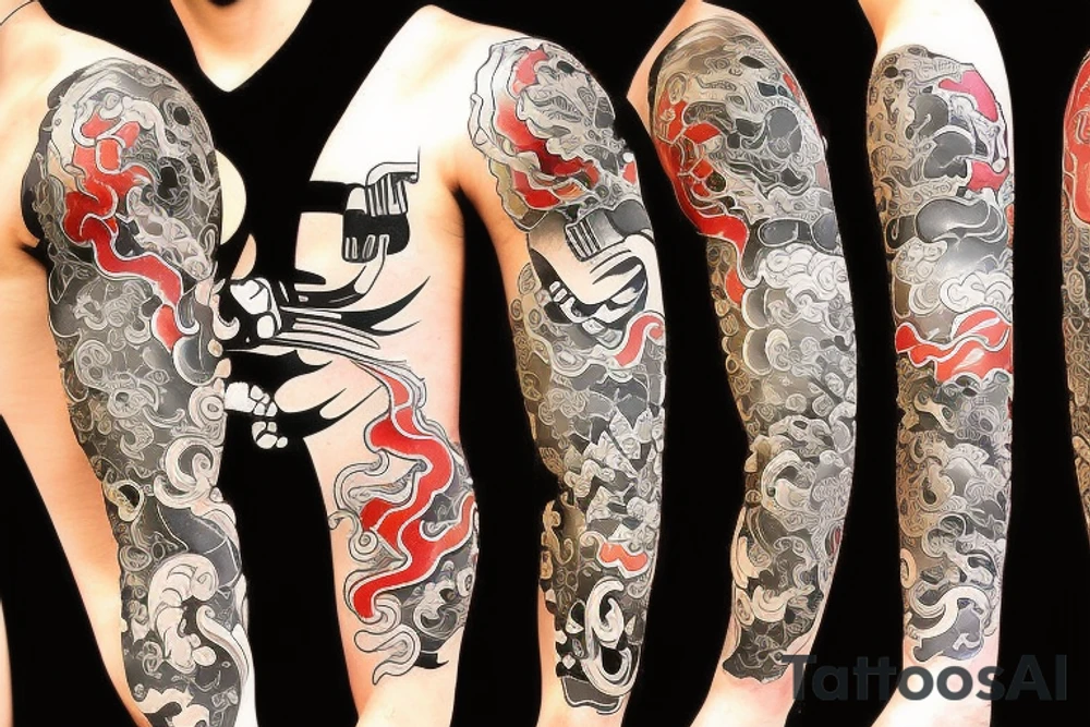 Samurai tattoo idea