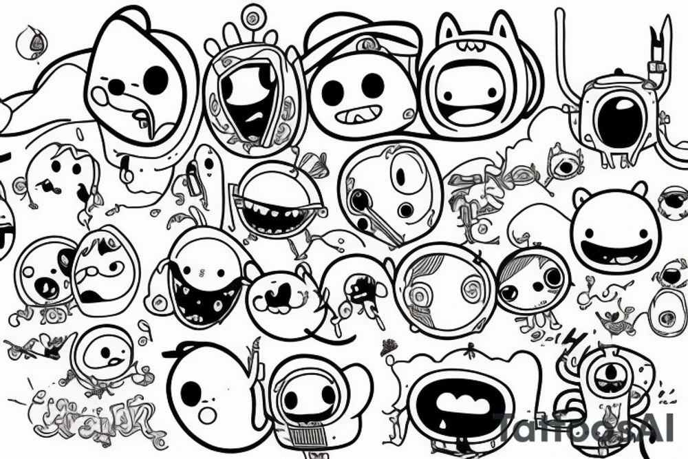 adventure time tattoo idea