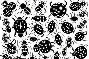 Ladybug universe tattoo idea