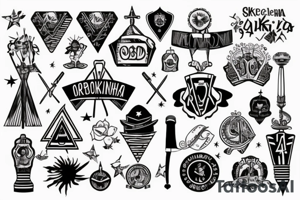 Овен знак зодиака tattoo idea