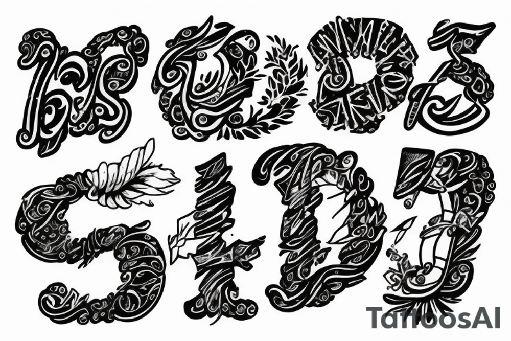 a lonely letter tattoo idea