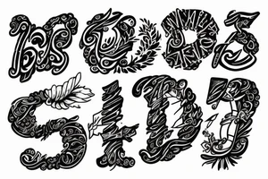 a lonely letter tattoo idea