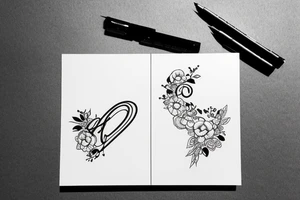 a lonely letter tattoo idea