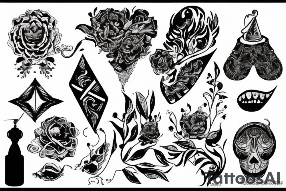 Автомобиль tattoo idea