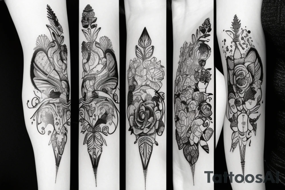Автомобиль tattoo idea