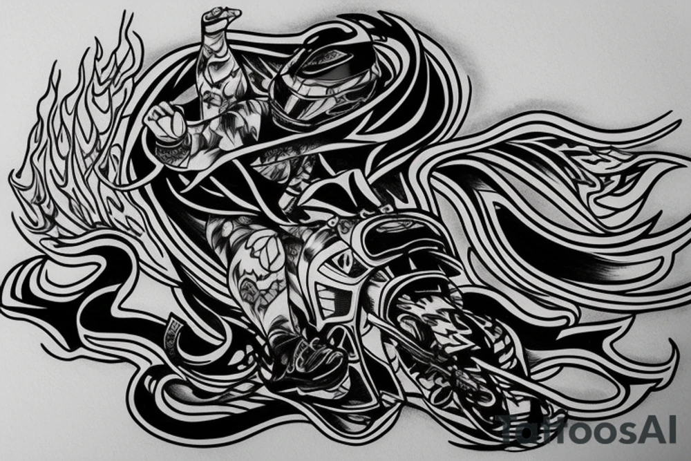 Supra a80 mkiv drift with smoke tattoo idea